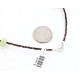Certified Authentic Navajo .925 Sterling Silver Natural Gaspeite and Traditional Heishi Native American Necklace 390825983413