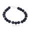 Certified Authentic Navajo .925 Sterling Silver Natural Goldstone Native American Bracelet 12866-3