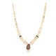 Certified Authentic Navajo .925 Sterling Silver Natural Graduated Melon Shell and Turquoise Native American Necklace 16073-3