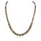 Certified Authentic Navajo .925 Sterling Silver Natural Green Jasper Heishi Native American Necklace  25306-11
