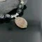 Navajo .925 Sterling Silver Natural Grey Quartz and Red Jasper Native American Necklace 15383-1 Navajo .925 Sterling Silver Natural Grey Quartz and Red Jasper Native American Necklace 15383-1