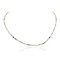 Certified Authentic Navajo .925 Sterling Silver Natural Jade Hematite Chain Native American Necklace 17032
