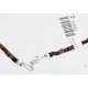 Certified Authentic Navajo .925 Sterling Silver Natural JASPER HEMATITE Native American Necklace 15963-2