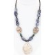 Certified Authentic Navajo .925 Sterling Silver Natural Lapis Turquoise Jasper Native American Necklace 15897-12 Certified Authentic Navajo .925 Sterling Silver Natural Lapis Turquoise Jasper Native American Necklace 15897-12