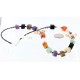 Certified Authentic Navajo .925 Sterling Silver Natural Multicolor Native American Necklace 370995413503