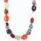 Navajo .925 Sterling Silver Natural MULTICOLOR TURQUOISE Native American Necklace 371022000797 Navajo .925 Sterling Silver Natural MULTICOLOR TURQUOISE Native American Necklace 371022000797