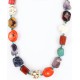 Certified Authentic Navajo .925 Sterling Silver Natural MULTICOLOR TURQUOISE Native American Necklace 371022000797