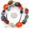 Navajo .925 Sterling Silver Natural MULTICOLOR TURQUOISE Native American Necklace 371022000797 Navajo .925 Sterling Silver Natural MULTICOLOR TURQUOISE Native American Necklace 371022000797