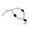 Certified Authentic Navajo .925 Sterling Silver Natural Onyx Agate Native American Necklace 370902951849