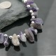 Certified Authentic Navajo .925 Sterling Silver Natural Onyx Amethyst Turquoise Native American Necklace 390734637557