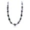 Certified Authentic Navajo .925 Sterling Silver Natural Onyx Lapis Turquoise Native American Necklace 390765692882