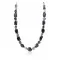Navajo .925 Sterling Silver Natural Onyx Lapis Turquoise Native American Necklace 390765692882