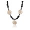Certified Authentic Navajo .925 Sterling Silver Natural Onyx Turquoise Jasper Native American Necklace 15896-2