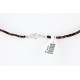 Certified Authentic Navajo .925 Sterling Silver Natural Onyx Turquoise Jasper Native American Necklace 15896-2