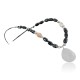 Certified Authentic Navajo .925 Sterling Silver Natural Quartz Agate Carnelian Native American Necklace 15562-15
