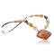 Certified Authentic Navajo .925 Sterling Silver Natural Quartz Turquoise Agate Native American Necklace 752100-27