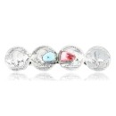 Navajo .925 Sterling Silver Hair Barrette with Turquoise 390820138081