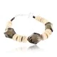 Navajo .925 Sterling Silver Natural Spiny Oyster Disk and Smoky Quartz Native American Bracelet 390756156321 Navajo .925 Sterling Silver Natural Spiny Oyster Disk and Smoky Quartz Native American Bracelet 390756156321