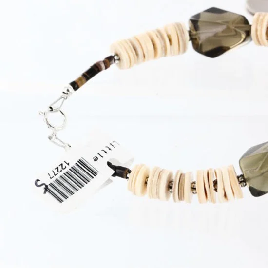 Navajo .925 Sterling Silver Natural Spiny Oyster Disk and Smoky Quartz Native American Bracelet 390756156321 Navajo .925 Sterling Silver Natural Spiny Oyster Disk and Smoky Quartz Native American Bracelet 390756156321