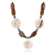 Certified Authentic Navajo .925 Sterling Silver Natural Tigers Eye Jasper Hematite Native American Necklace 15890-5