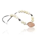 Navajo .925 Sterling Silver Natural Turquoise Agate Native American Necklace 15265-19