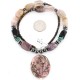 Certified Authentic Navajo .925 Sterling Silver Natural Turquoise Agate Native American Necklace 371060462893