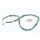Certified Authentic Navajo .925 Sterling Silver Natural Turquoise Agate Native American Necklace 390756944205