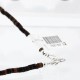 Certified Authentic Navajo .925 Sterling Silver Natural Turquoise Agate Native American Necklace 750109-12