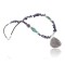 Certified Authentic Navajo .925 Sterling Silver Natural Turquoise Amethyst Agate Native American Necklace 370925639334