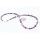 Certified Authentic Navajo .925 Sterling Silver Natural Turquoise Amethyst Native American Necklace 370993141648
