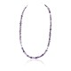 Certified Authentic Navajo .925 Sterling Silver Natural Turquoise Amethyst Native American Necklace 370993141648