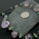 Certified Authentic Navajo .925 Sterling Silver Natural Turquoise Amethyst Native American Necklace 390722597391
