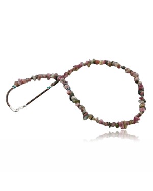 Certified Authentic Navajo .925 Sterling Silver Natural Turquoise Amethyst Native American Necklace 390746011875