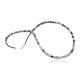 Certified Authentic Navajo .925 Sterling Silver Natural Turquoise and Agate Native American Necklace 15759-10