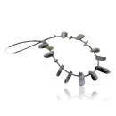 Navajo .925 Sterling Silver Natural Turquoise and Amethyst Native American Necklace 370964397848