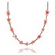 Certified Authentic Navajo .925 Sterling Silver Natural Turquoise and Coral Native American Necklace 15883-8 Certified Authentic Navajo .925 Sterling Silver Natural Turquoise and Coral Native American Necklace 15883-8