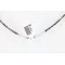 Certified Authentic Navajo .925 Sterling Silver Natural Turquoise and Coral Native American Necklace 15883-8