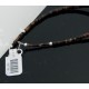 Certified Authentic Navajo .925 Sterling Silver Natural Turquoise and Graduated Heishi Native American Necklace 370842449531
