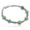Navajo .925 Sterling Silver Natural Turquoise and Jade Native American Bracelet 370971263158 Navajo .925 Sterling Silver Natural Turquoise and Jade Native American Bracelet 370971263158