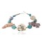 Certified Authentic Navajo .925 Sterling Silver Natural Turquoise and Jasper Native American Bracelet 370998034010