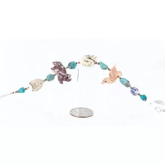 Navajo .925 Sterling Silver Natural Turquoise and Jasper Native American Bracelet 370998034010 Navajo .925 Sterling Silver Natural Turquoise and Jasper Native American Bracelet 370998034010