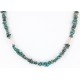Certified Authentic Navajo .925 Sterling Silver Natural Turquoise and Jasper Native American Necklace 15851-33