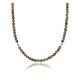 Certified Authentic Navajo .925 Sterling Silver Natural Turquoise and Jasper Native American Necklace 15902-1