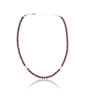 Certified Authentic Navajo .925 Sterling Silver Natural Turquoise and Jasper Native American Necklace 371002535876
