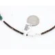Navajo .925 Sterling Silver Natural Turquoise and Jasper Native American Necklace 390828633739