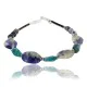 Navajo .925 Sterling Silver Natural Turquoise and Lapis Native American Bracelet 390749441748 Navajo .925 Sterling Silver Natural Turquoise and Lapis Native American Bracelet 390749441748
