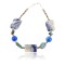 Certified Authentic Navajo .925 Sterling Silver Natural Turquoise and LAPIS Native American Bracelet 390784081767