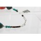 Certified Authentic Navajo .925 Sterling Silver Natural Turquoise and Quartz Native American Bracelet 370992850084