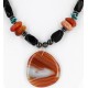 Certified Authentic Navajo .925 Sterling Silver Natural Turquoise and SPINY Native American Necklace 390838288997