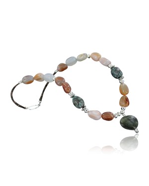 Certified Authentic Navajo .925 Sterling Silver Natural Turquoise Carnelian Native American Necklace 370914147889